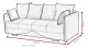  sofa IGA - rozkładana + pojemnik z kolekcji Laba