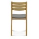 Krzesło LENNOX A-1405 dąb twarde / tapicerowane z kolekcji FAMEG