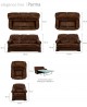 sofa PARMA 3 z kolekcji EXCLUSIVE