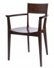 Krzesło FAME B-0620 twarde / tapicerowane z podłokietnikami z kolekcji FAMEG