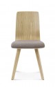 Krzesło CLEO A-1601 dąb tapicerowane  z kolekcji FAMEG