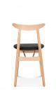Krzesło FINN A-1609 buk twarde / tapicerowane  z kolekcji FAMEG