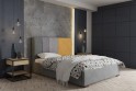 łóżko tapicerowane RICO 140x200 z kolekcji SUŁTAN